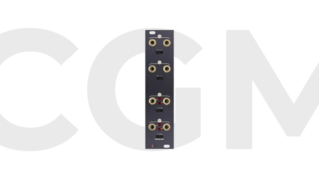 The INSERT is a CGM add-on that allows you to connect stereo effects to your CGM setup, both in series and in parallel.