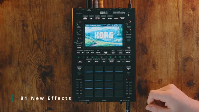 That's several new effects for every category of effect, including vocoders and vocal effects.
