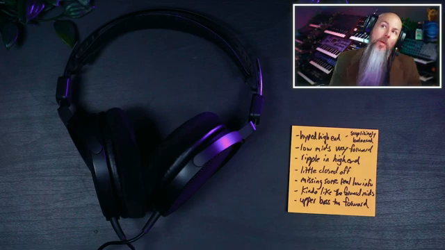 Das Erste und Auffälligste, was ich gehört habe, waren die gepushten Höhen.