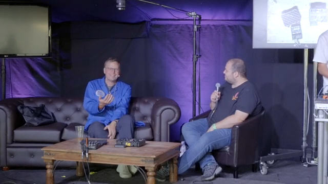 Obviously, he works on Planet of the Apes, so it's his audio research for doing Planet of the Apes.