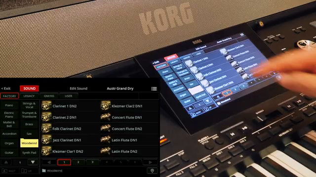 Jedes einzelne Sound-Programm kann aus bis zu 24 Oszillatoren bestehen.