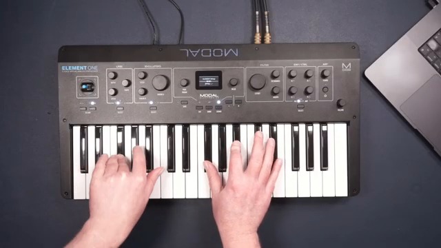 Eines meiner Lieblingsfeatures der Modal App ist der Random-Button: Wenn wir hier oben unsere verschiedenen Presets auswählen und speichern…