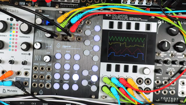 Mit LFO-Form, eingehender Rate und Trigger-Rhythmen spielen – egal ob eine oder vier Melodien, mit Ziggurat holst du viel Melodie aus…