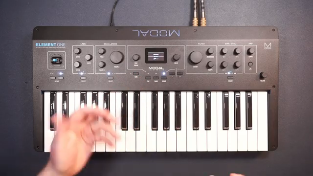 Modal Electronics ELEMENT One: Top-Panel-Workflow freigeschaltet