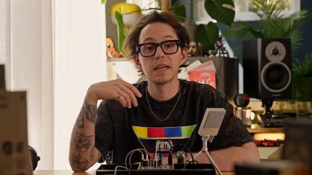 Chris setzt bei allem auf ein Ableton-orientiertes Design – sehr clean und einfach.