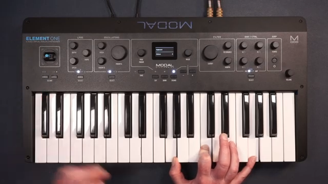 Modulation am Element 1. Es könnte nicht einfacher sein. Jeder kann das machen.