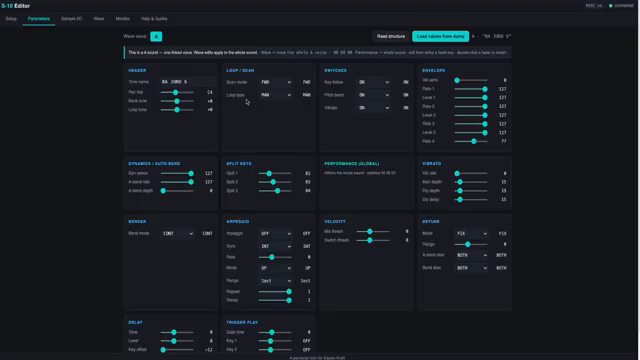 Espen Krafts Roland S-10 Editor: Vom Floppy-Friedhof zum Browser-Rave
