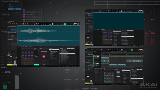 MPC 3 Beats kommt mit einer Sammlung von Instrumenten und AIR-Audioeffekten.